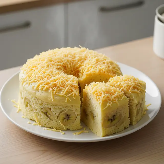 Resep Kue Pisang Matang Tanpa Mixer dan Oven (Image by Gemini AI)