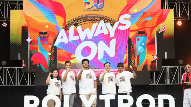 Polytron Rayakan Setengah Abad dengan Kampanye Always On dan Kolaborasi Sal Priadi