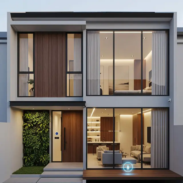 Rumah Sederhana Tapi Mewah dengan Konsep Smart Home