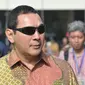 Hutomo Mandala Putra atau Tommy Soeharto saat menghadiri perayaan HUT ke-63 Kopassus, Jakarta, Rabu (29/4/2015). Tommy hadir sebagai undangan dengan status putra-putri Presiden. (Liputan6.com/Herman Zakharia)