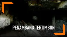 Tanah longsor menimbun puluhan penambang di Bolaang Mongondow, Sulawesi Utara. Satu diantanya dinyatakan tewas.