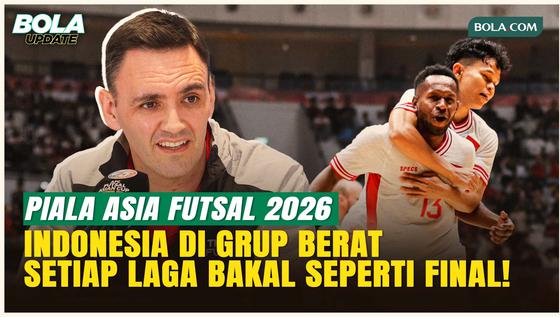 Hector Souto Akui Grup A Piala Asia Futsal 2026 Berat: Setiap Laga Terasa Seperti Final!