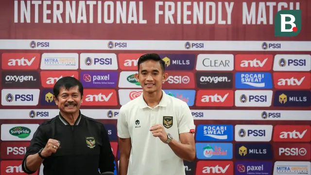 Konferensi Pers Prematch Laga Uji Coba Timnas Indonesia U-22 Vs Timnas Lebanon U-22