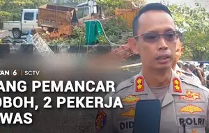 Tiang Pemancar Roboh, Dua Pekerja Tewas