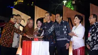 Jokowi Resmikan Simpang Susun Semanggi. (Liputan6.com/Helmi Fithriansyah)