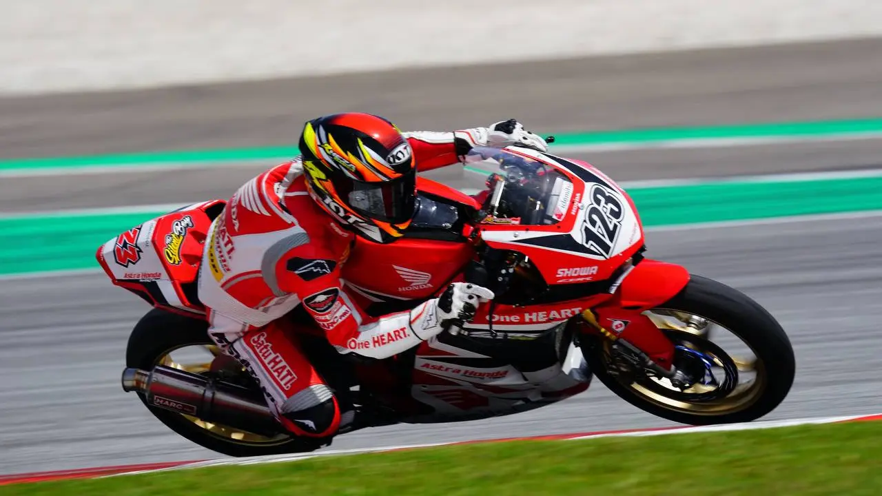 Pembalap binaan Astra Honda Motor (AHM), Rheza Danica