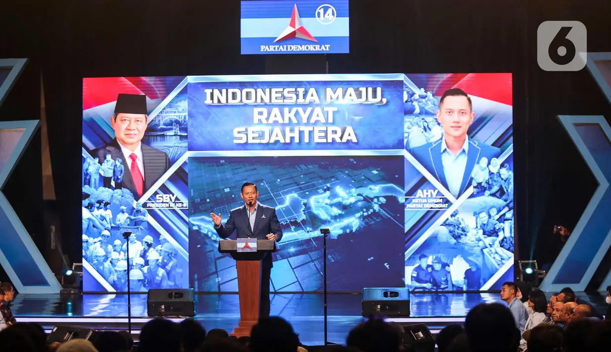 Menurut AHY, investasi SDM harus bertumpu pada penguatan kualitas pendidikan dari tingkat dasar hingga yang paling tinggi. (Liputan6.com/Angga Yuniar)