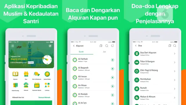 Aplikasi Kedaulatan Santri (KESAN)