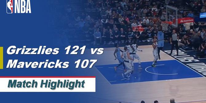 VIDEO: Highlights NBA 2019-2020, Memphis Grizzlies Vs Dallas Mavericks 121-107