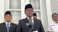 Gubernur DKI Jakarta Pramono Anung di Balai Kota DKI Jakarta, Rabu (3/8/2025). (Liputan6.com/Winda Nelfira)