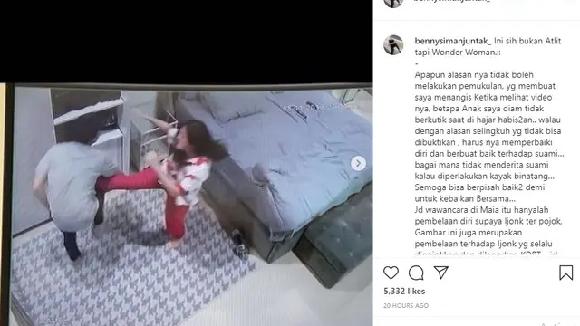 Jonathan Frizzy - Dhena Devanka (Foto: Instagram/@bennysimanjuntak_)