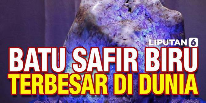 VIDEO: Sri Lanka Klaim Temukan Batu Safir Alami Terbesar di Dunia