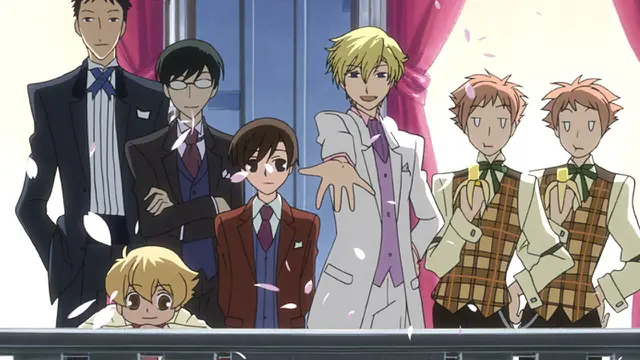 Anime shojo berjudul Ouran High School Host Club (credit: netflix.com)