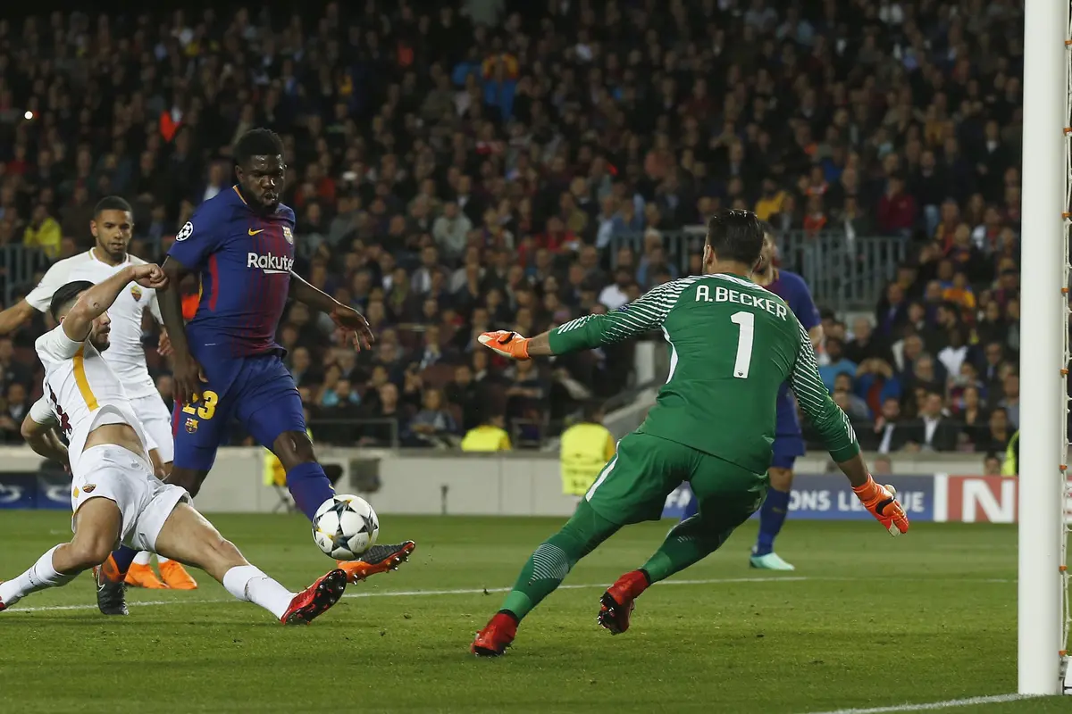Liga Champions, Barcelona, AS Roma