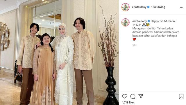 Andre Taulany (Foto: Instagram/@erintaulany)