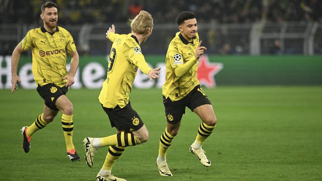 Foto: Makin Cemerlang usai Tinggalkan MU, Jadon Sancho Bantu Dortmund Lolos ke Perempat Final Liga Champions