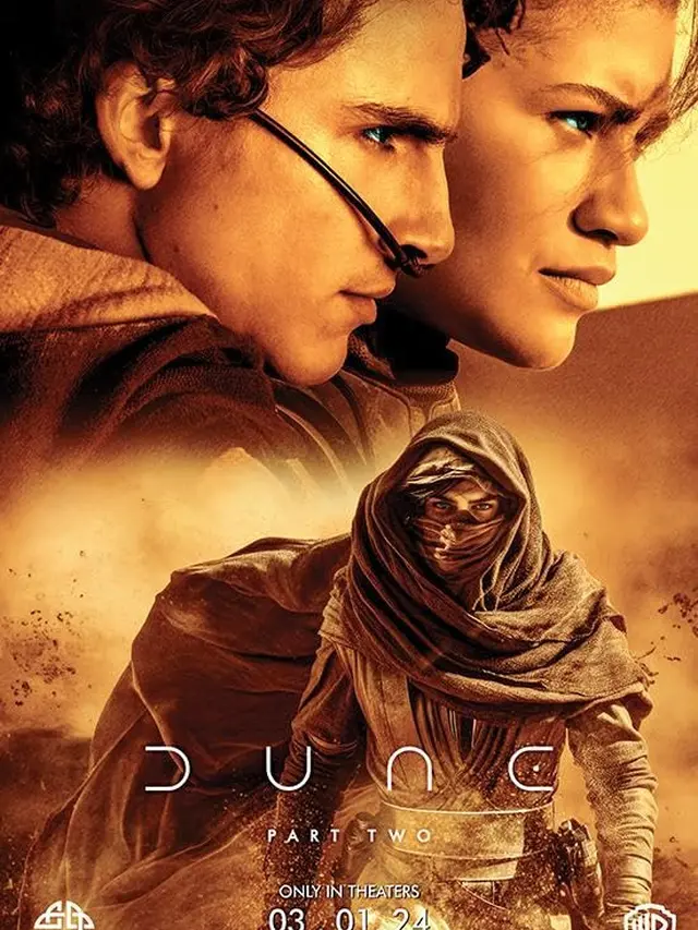 Poster film Dune: Part Two (Foto: Dok. Warner Bros.)