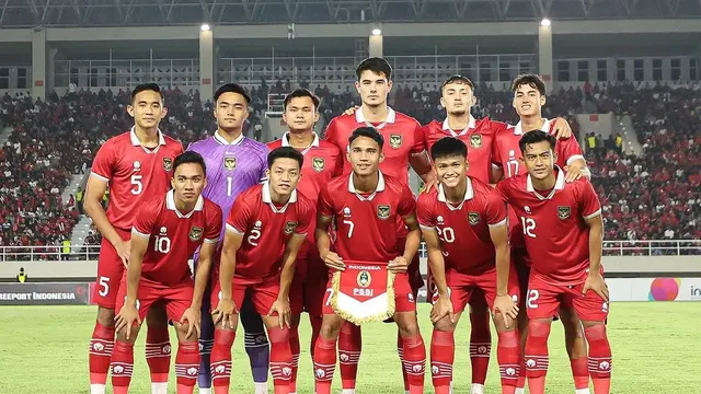 Starting XI Timnas Indonesia U-23 Vs Turkmenistan U-23