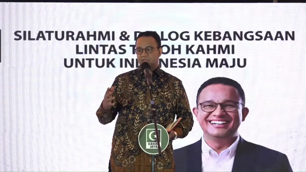 Anies Baswedan menyinggung soal sejumlah menteri yang bicara penundaan Pemilu 2024