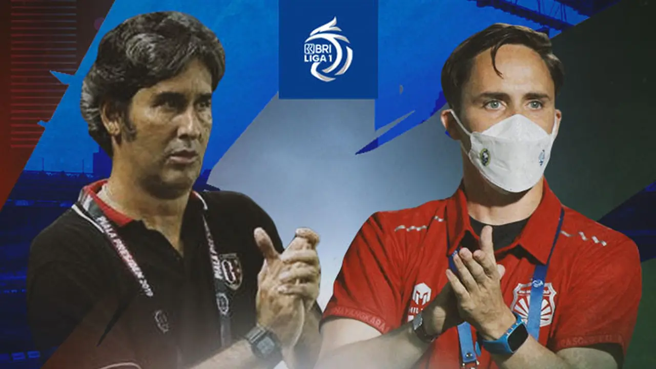 BRI Liga 1 - Duel Pelatih - Bali United Vs Bhayangkara FC