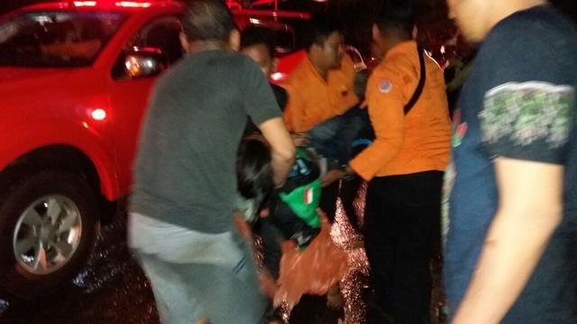 Sopir Ojek Online Jadi Korban Tabrak Lari di Tengah Hujan Lebat