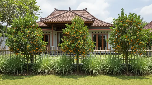 Kombinasi Pohon Buah dan Tanaman Herbal yang Membuat Ular Enggan Mendekat