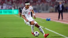 Malik Risaldi melakukan debutnya bersama Timnas Indonesia saat bertandang ke markas Bahrain pada laga Grup C Kualifikasi Piala Dunia 2026 yang berlangsung di Bahrain National Stadium, Riffa, pada Kamis (10/10/2024) malam WIB. (Dok. PSSI)