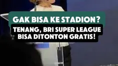Gak bisa nonton langsung di stadion? Tenang, BRI Super League 2026/2027 tetap bisa disaksikan dari rumah. Saksikan tayangan langsung melalui Indosiar, Vidio, dan Nex Parabola, serta nikmati tayangan ulang di SinpoTV