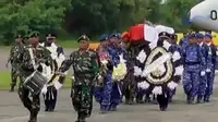 Korban meningggal Pesawat Hercules jatuh di Papua, dimakamkan. 
