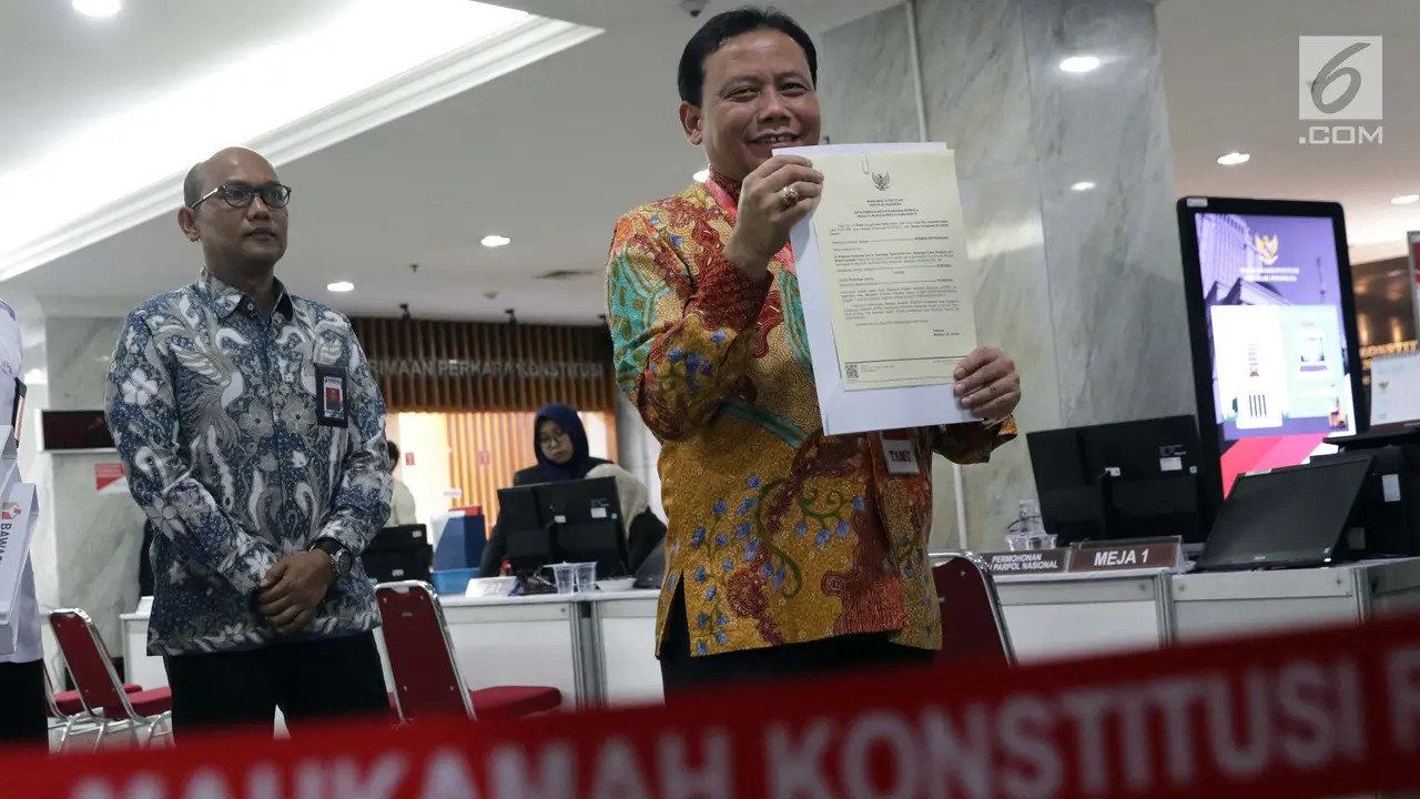 Bawaslu Serahkan Alat Bukti Sengketa Pilpres 2019 ke MK
