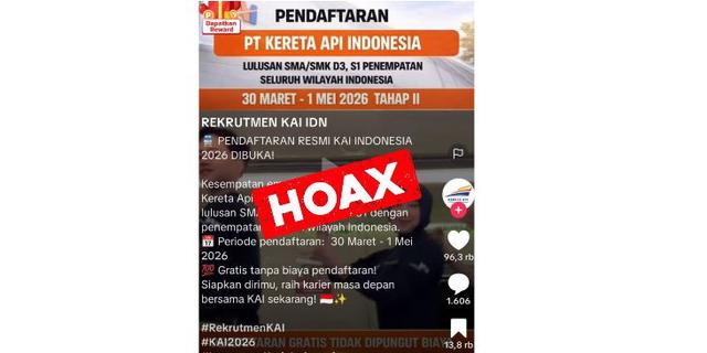 Awas Penipuan Rekrutmen KAI, Begini Cara Kenali Modusnya