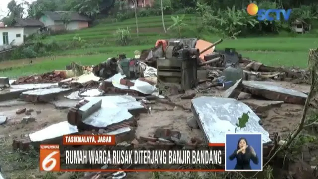 500 Keluarga Jadi Korban Banjir Bandang di Tasikmalaya
