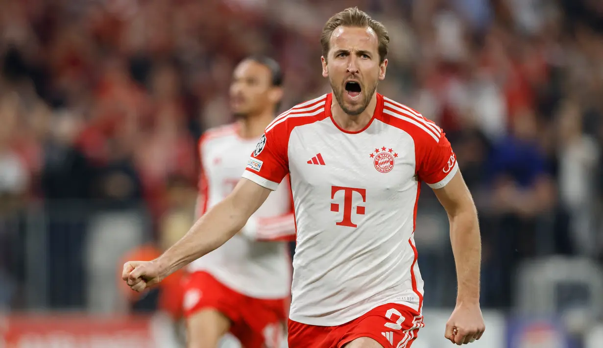 Bayern tampil ofensif di laga ini dengan gol-gol dari Leroy Sane (53') dan Harry Kane (57'). (Michaela STACHE / AFP)