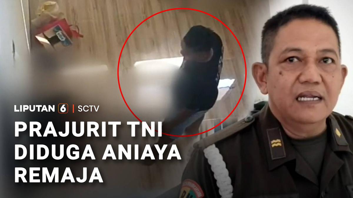 Duh! Anggota TNI Diduga Aniaya Remaja
