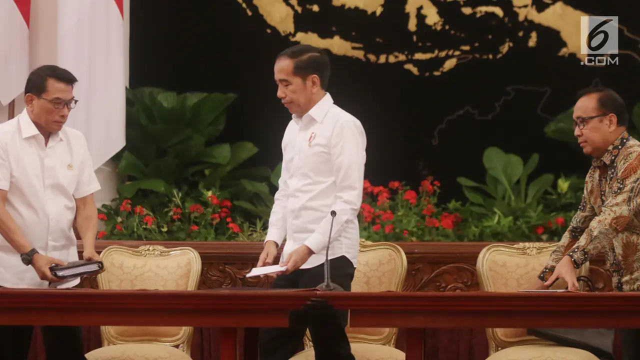 Presiden Jokowi Beri Keterangan Terkait Revisi UU KPK