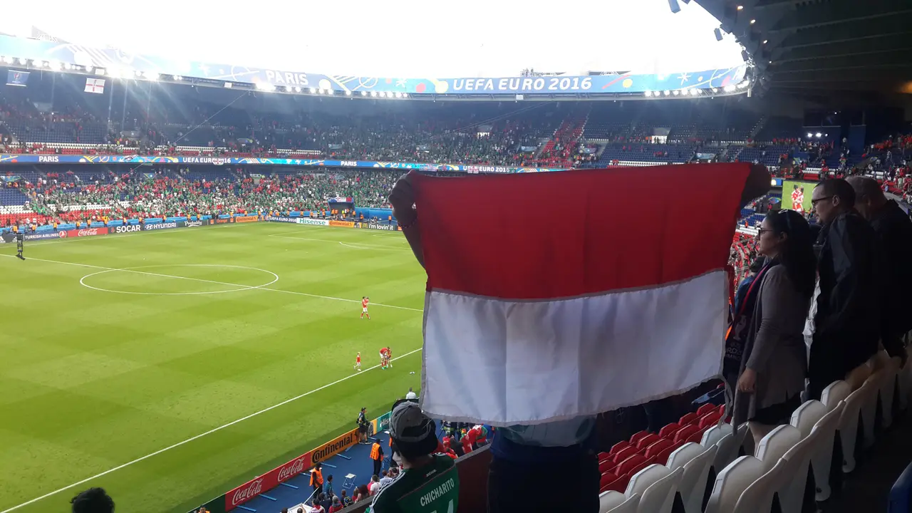 Merah Putih di Parc des Princes
