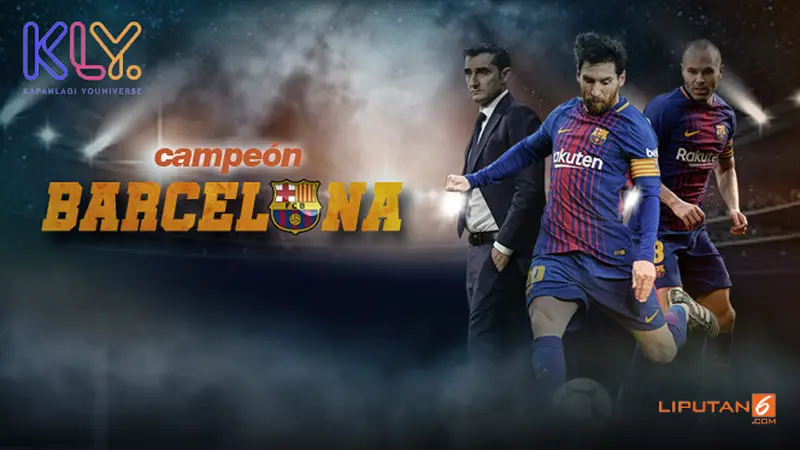 Infografis Barcelona Gelar di La Liga 25 banner