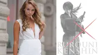 Sekuel Film Samurai X Suguhkan Model Cantik Asal Perancis