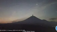 Gunung Semeru alami erupsi hingga 7 kali dengan tinggi letusan capai 900 meter (Istimewa)