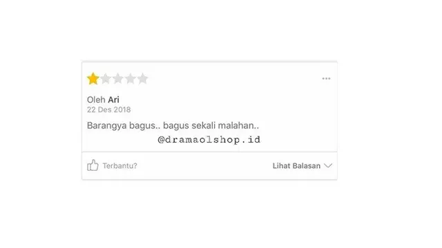 7 Ulasan Pelanggan Saat Belanja Online Ini Bikin Geregetan