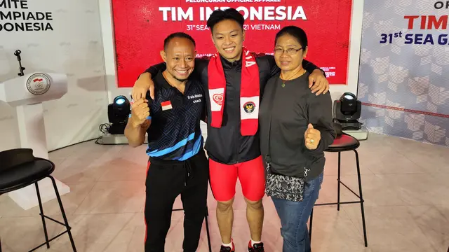 Seragam atlet Indonesia yang akan berlaga di SEA Games 2021