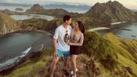 Senyum Bahagia Kevin Sanjaya dan Valencia Tanoesoedibjo Saat Bulan Madu di Labuan Bajo (Tangkapan Layar Instagram/valenciatanoe)