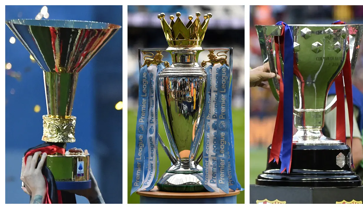 Tak bisa dipungkiri, Liga Inggris, Liga Spanyol dan Liga Italia merupakan 3 Liga Terbaik di dunia yang menjadi impian para pemain untuk menjuarainya. Hebatnya, 3 pemain berikut telah meraih ketiganya. Siapa saja dan kapan mereka meraihnya? Yuk disimak uraiannya. (Kolase Foto AFP)