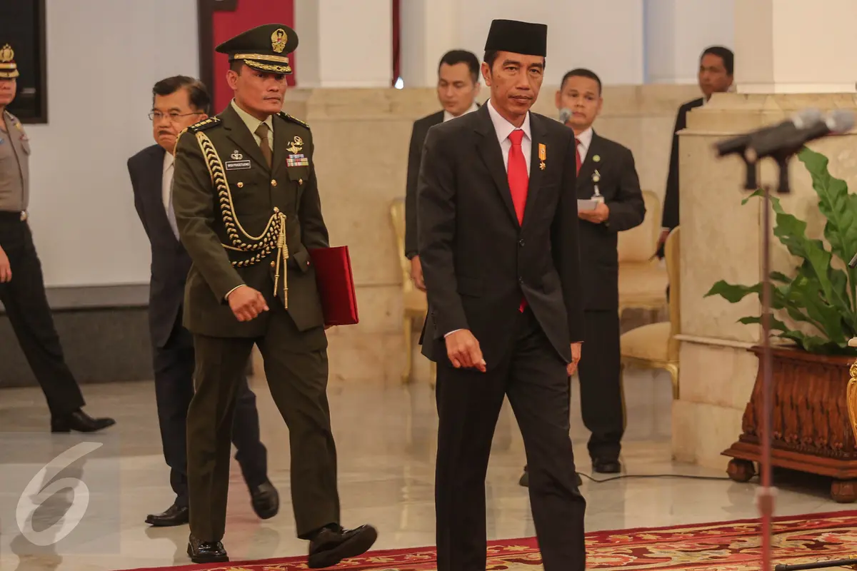 Presiden Jokowi. (Liputan6.com/Faizal Fanani)