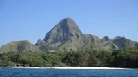 Puncak Poco Kepi di Pulau Mules, Flores, NTT, memiliki ketinggian 566 mdpl. (Dok: Jadesta&nbsp;https://ntt.jadesta.com/desa/nuca_molas)