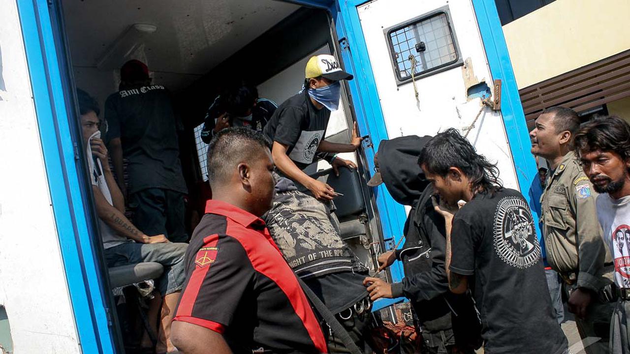 Polda Metro Bekuk 11 Preman Monas dan Tanah Abang