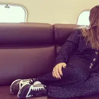 Pesawat pribadi yang ditumpangi sosialitas Turki, Mina Basaran bersama tujuh orang sahabatnya mengalami kecelakaan. (Foto: Instagram)