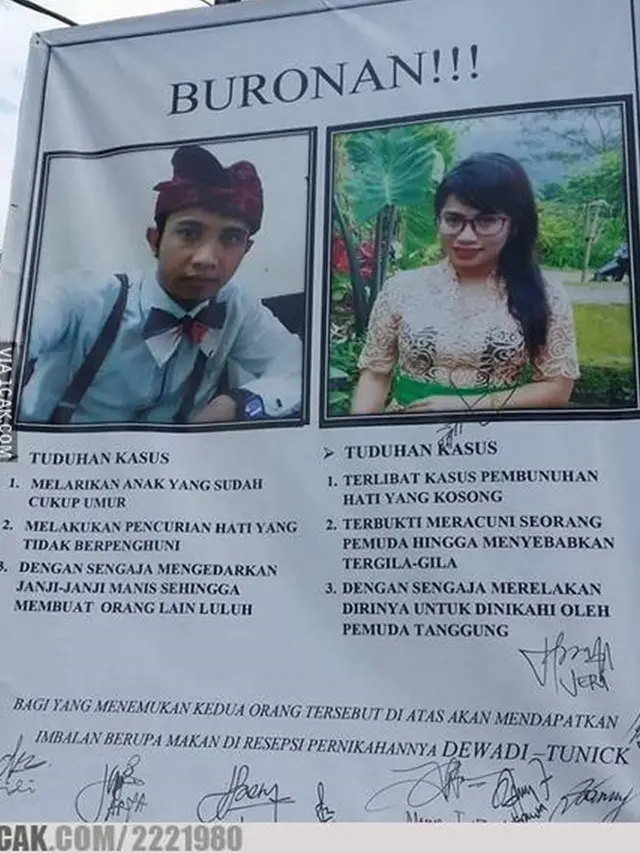 6 Baliho Ini Nyeleneh Banget, Bikin Tepuk Jidat