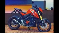 Yamaha M-Slaz desain milik keluarga MT series seperti MT-07 dan MT-09.