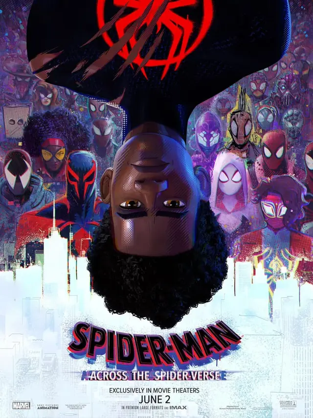 Poster film Spider-Man Across The Spider-Verse.